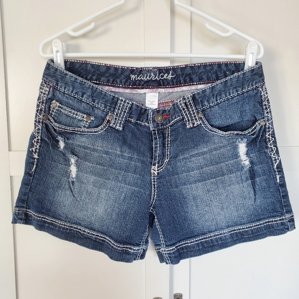 Maurices denim shorts